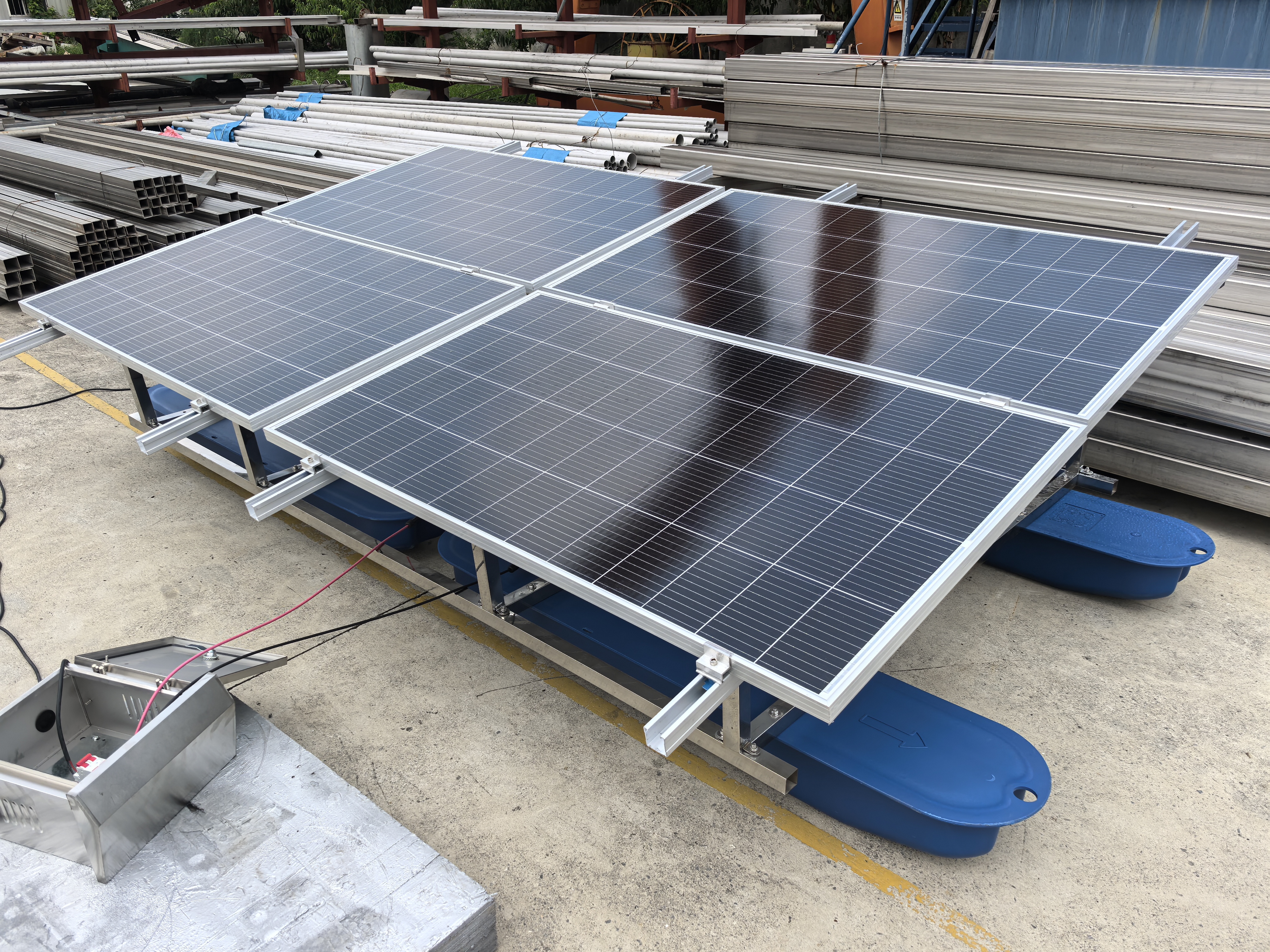 48V太陽能噴泉曝氣機：原理、特點與應用指南