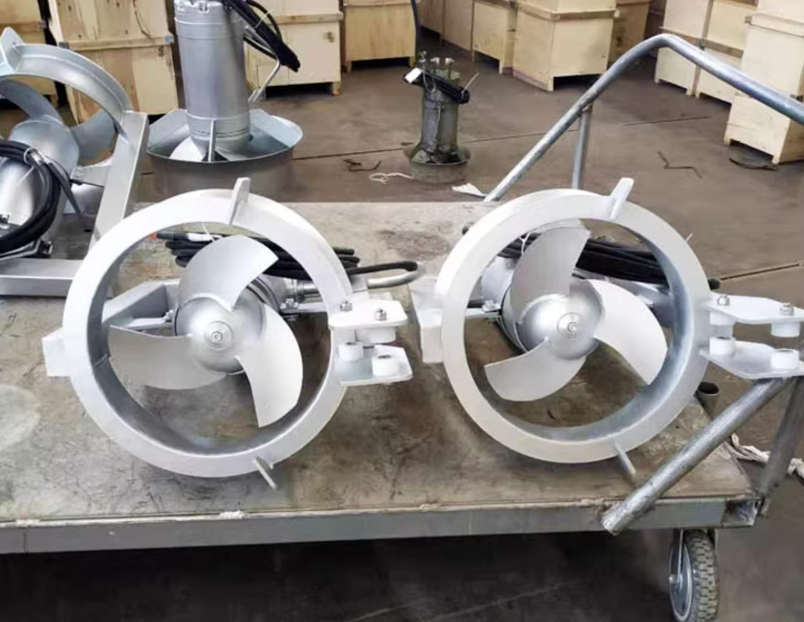 南京藍(lán)寶石環(huán)保與陽(yáng)新某水務(wù)公司合作-QHLB潛水回流泵應(yīng)用案例