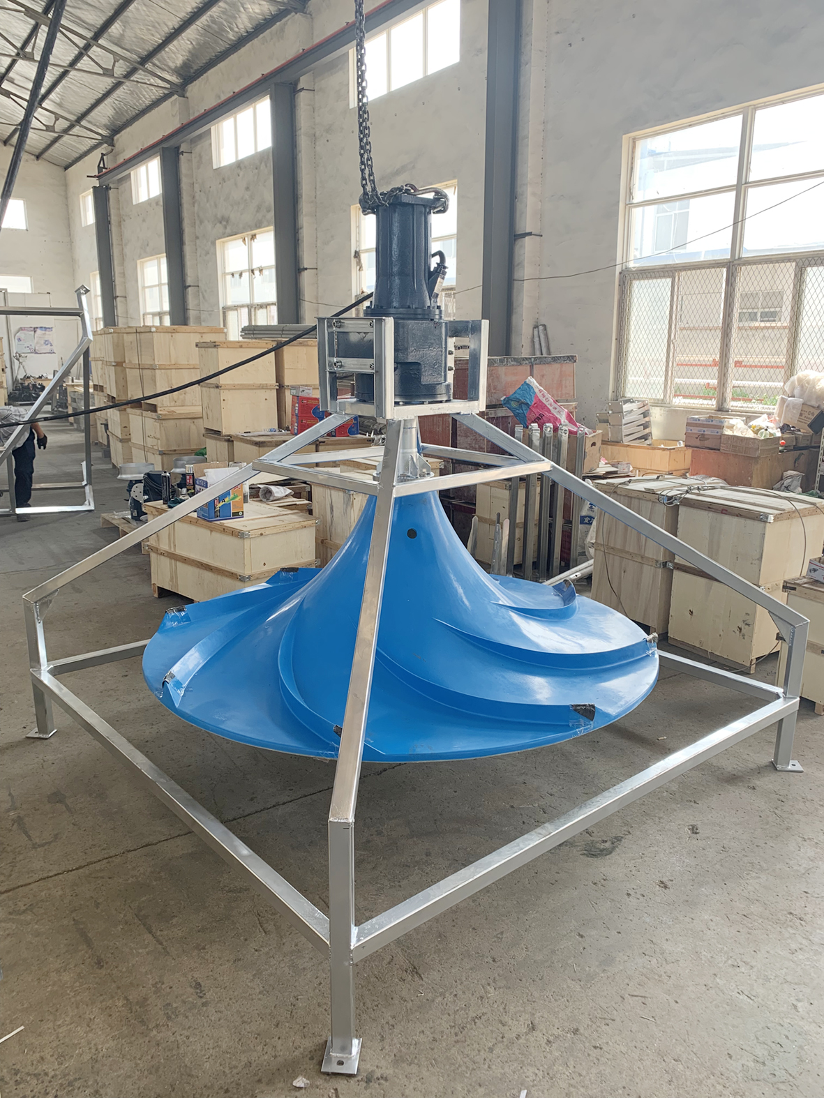 潛水雙曲面攪拌機與其它攪拌設備相比，優(yōu)勢在哪里？ | 南京藍寶石環(huán)保